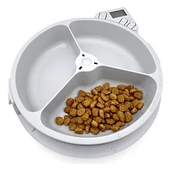 Cat Mate automatinė šėryklė C300, 3 porcijų maisto dozatorius — 4 nuotrauka