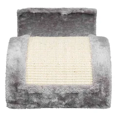 Trixie Wavy Scratching Wave kačių nagų draskymo banga su gofruoto kartono, pilka, 50x29x18 cm — 3 nuotrauka