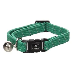 Flamingo Kätzchen Halsband Elza grün