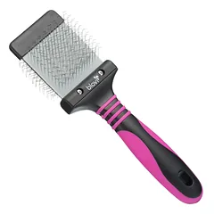 Blovi Small Duo Flex Slicker - double-sided, flexible poodle brush, Mała — 3 nuotrauka