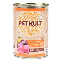 Petkult Adult konservai šunims su kalakutiena, 400 g