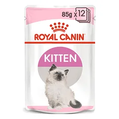 Royal Canin Kitten Instinctive in Gravy 12x85 g - konservuotas ėdalas
