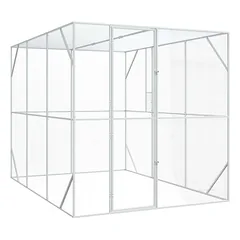 Prolenta Premium narvas paukščiams, 209 x 202 x 214 cm, pilka, plienas — 2 nuotrauka