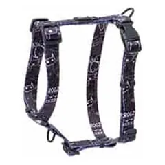 ROGZ Fusion Classic juodos petnešos 23-37cm S