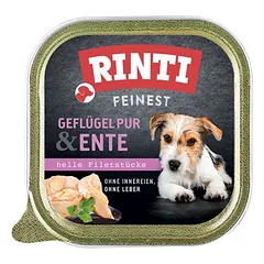 RINTI Feinest lėkštelės, drėgnas maistas šunims 11 x 150 g — 5 nuotrauka
