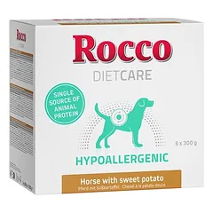 Rocco Diet Care Hypoallergen su arkliena, drėgnas maistas šunims 300 g, paketėlis — 3 nuotrauka
