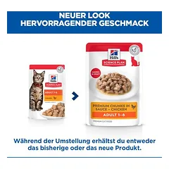 Hill's Science Plan Adult drėgnas maistas katėms — 4 nuotrauka
