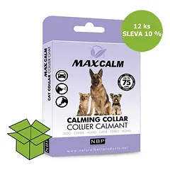 „Max CALM“ raminantis apykaklė prieš stresą šunims (12 vnt)