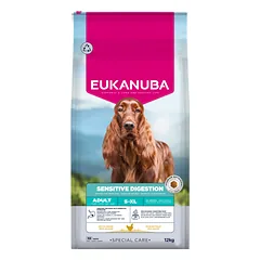 EUKANUBA Special  Care Sensitive Digestion sausas pašaras šunims su vištiena, AB, 12 kg — 2 nuotrauka