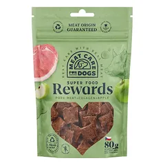 Rewards šuo kiauliena su obuoliais ir kolagenu 80 g