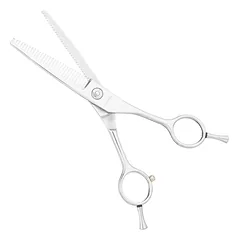 Geib Gator Double Thinning Scissors - Double-sided thinning shears made of Japanese stainless steel, 30 teeth, 6,5" — 3 nuotrauka