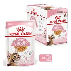 Royal Canin Sterilized Kitten drebutyje, drėgnas maistas kačiukams — 3 nuotrauka
