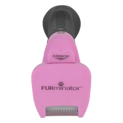 FURminator deShedding šukos mažiems gyvūnams — 3 nuotrauka