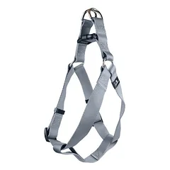 Flamingo petnešos šunims Step & Go Ziggi, pilkos, Matmenys: 20-35 cm / 10 mm — 2 nuotrauka