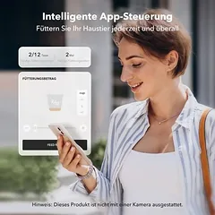PETLIBRO Granary WiFi automatinė lesykla su dviem dubenėliais, iki 5 l sauso maisto — 4 nuotrauka