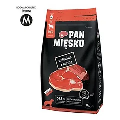Pan Mięsko Medium Rind mit Ziegenfleisch, 5 - 9,9 kg — 2 nuotrauka