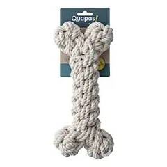 Quapas Dog Toy Rope Bone Natural