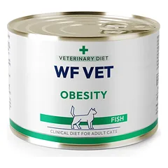 WF VET Obesity katėms skirtas žuvies maistas, 200 g