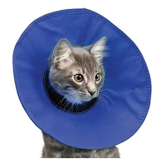 KVP EZ Soft pooperacinė apykaklė mažiems šunims, katėms ir mažiems gyvūnams, kaklo dydis 9-25 cm, x-small — 2 nuotrauka