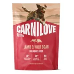 CARNILOVE ACTIVE Dog Lamb & Wild Boar sausas pašaras šunims 1,5 kg