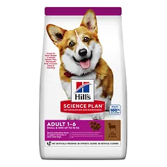 Hills Science Plan Adult Lamb & Rice Sausas maistas suaugusiems šunims su ėriena ir ryžiais 1,5 kg