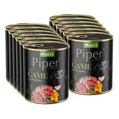 DOLINA NOTECI Piper šunims su elniena ir moliūgais 12x800g