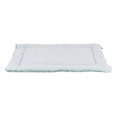 Trixie Junior Lying Mat, miego kilimėlis šuniukams ir jauniems šunims, stačiakampis, šviesiai pilkas/mėtinės spalvos, 70×50 cm