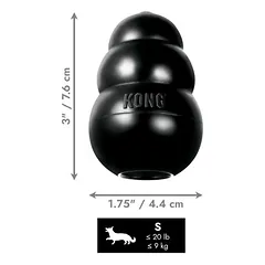 KONG Extreme žaislas šunims, Mažiems 5–10 kg — 3 nuotrauka