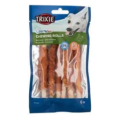 Trixie Denta Fun kramtomi skanėstai šunims, vištienos suktinukai, 140 g