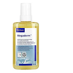 Megaderm Geriamasis tirpalas kačių ir šunų odos ir kailio būklei gerinti 250 ml