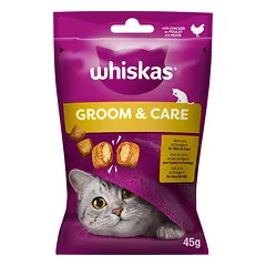 WHISKAS Healthy Shine 45 g vištienos skanėstas katėms