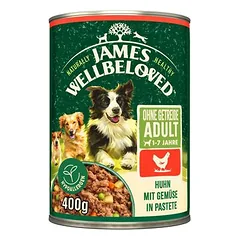James Wellbeloved Adult Dog Grain Free Hypoallergenic Huhn in Pastete nuotrauka