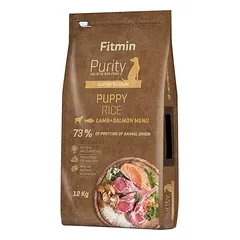Fitmin dog Purity Rice Puppy Lamm & Lachs