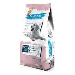 Sausas šunų maistas Diamant Dog Puppy su vištiena ir su kalakutiena, 3 kg nuotrauka