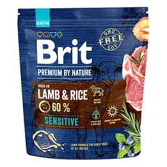 BRIT Premium By Nature Sensitive Lamb & Rice 1 kg