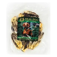 Real Dog triušio ausys su minkšta ėriena, skanėstai šunims 500 g