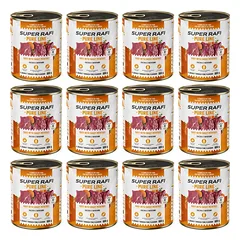 SUPER RAFI Pure Line Antis su batatais, 12 x 800 g, šlapias šunų maistas
