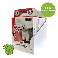 „Max Pro Tek Repelent “ fluorescencinė apykaklė, šuo 38 cm (12 vnt)