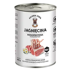 KUCHNIA SZEFA Avinienos Monoproteitinis maistas visų veislių šunims 400 g