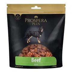 Gardėsis šunims – Prospera Plus jautienos gabaliukai, 230 g