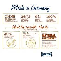 Happy Dog Supreme Sensible Toscana sausas maistas šunims, > 10 kg — 2 nuotrauka