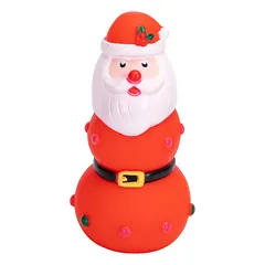 Nobleza žaislas šuniui, vinilinis kalėdų žaislas su garsiniu elementu, xmas, 11,5x6cm — 4 nuotrauka