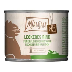MjAMjAM Pur drėgnas maistas katėms, ekonominė pakuotė 24 x 200 g — 3 nuotrauka