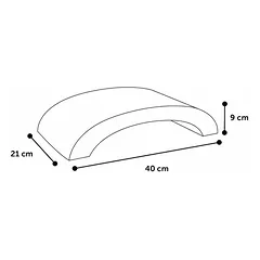 Flamingo Mawimbi Bridge nagų draskyklė katėms iš gofruoto kartono, 39.5×22.5×9 cm — 3 nuotrauka