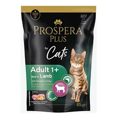 Prospera Plus Cat Adult 1+ Rich in Lamb with Pumpkin in Gravy 85 g nuotrauka