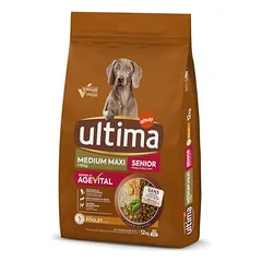 Ultima Medium / Maxi Senior su vištiena, sausas maistas šunims, > 10 kg — 2 nuotrauka