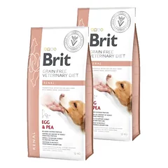 Brit gf veterinary diets dog Renal 2x12kg