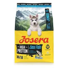 Josera High Protein Junior Sea Fish sausas pašaras jauniems šunims su žuvim, 3 kg