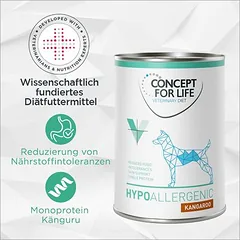 Concept for Life Veterinary Diet Hypoallergenic Känguru
