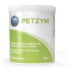Petzym® Pašaro papildas šunims ir katėms virškinimui gerinti, bei pagalbinė priemonė sutrikus kasos veiklai. 200 g